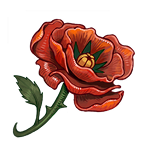 Crimsanthemum Bloom & your Envoy name in the Eternium Gardens