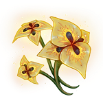 Marifold Bloom & your Envoy name in the Eternium Gardens